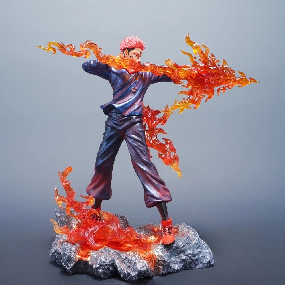 Jujutsu Kaisen Sukuna "Open" Flame Arrow (Fuga) 30cm PVC Display Statue