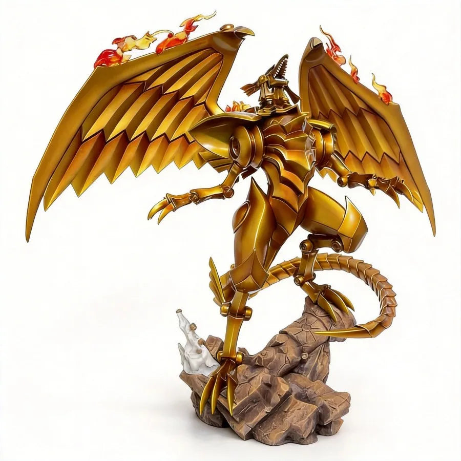 Yu-Gi-Oh! Winged Dragon of Ra Gold Edition Figure 12 Inch 1/4 Scale Statue