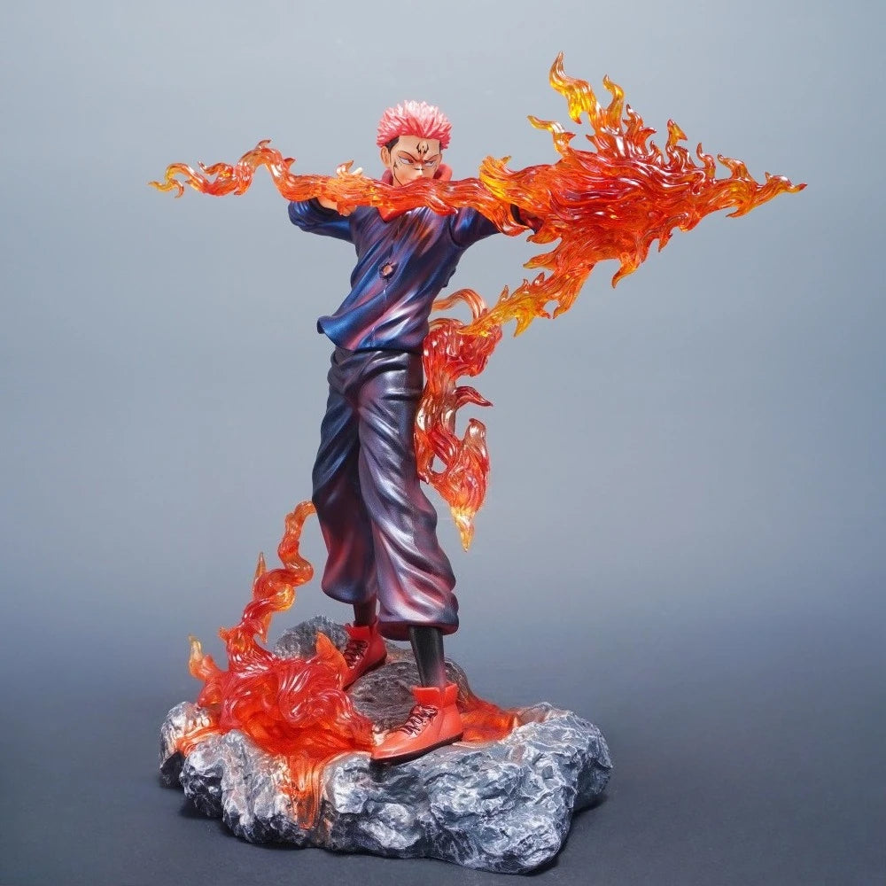 Jujutsu Kaisen Sukuna "Open" Flame Arrow (Fuga) 30cm PVC Display Statue