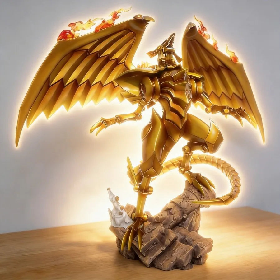 Yu-Gi-Oh! Winged Dragon of Ra Gold Edition Figure 12 Inch 1/4 Scale Statue