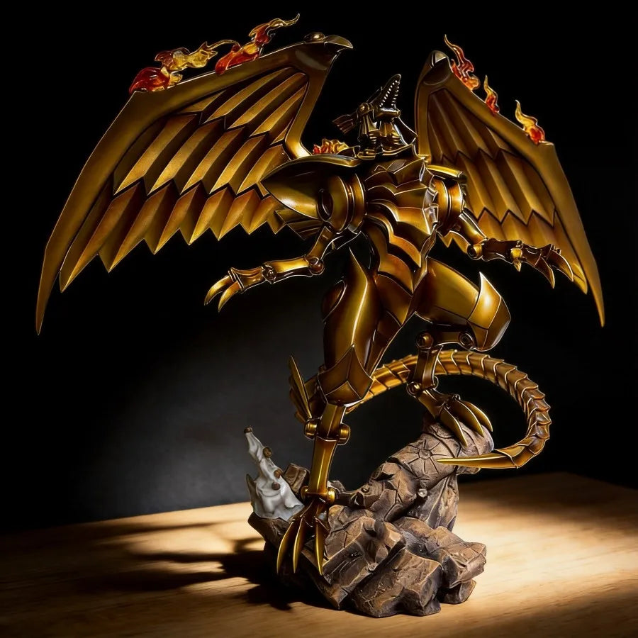 Yu-Gi-Oh! Winged Dragon of Ra Gold Edition Figure 12 Inch 1/4 Scale Statue