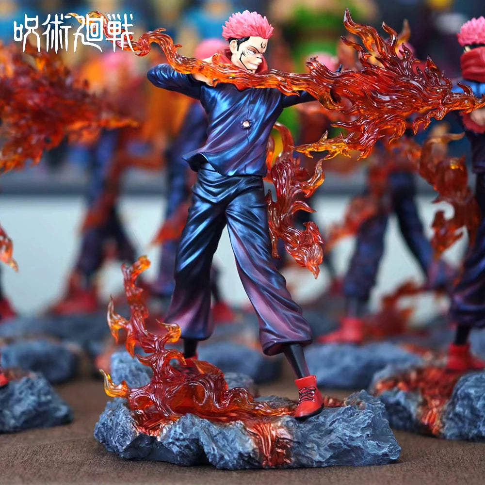 Jujutsu Kaisen Sukuna "Open" Flame Arrow (Fuga) 30cm PVC Display Statue