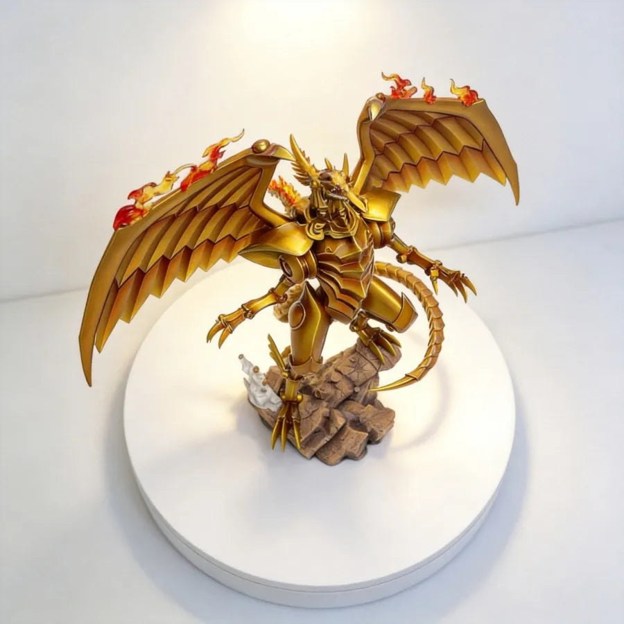 Yu-Gi-Oh! Winged Dragon of Ra Gold Edition Figure 12 Inch 1/4 Scale Statue