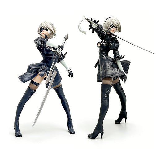 Nier Automata YoRHa No. 2 Type B Desktop Figure – Limited Edition Combat Pose