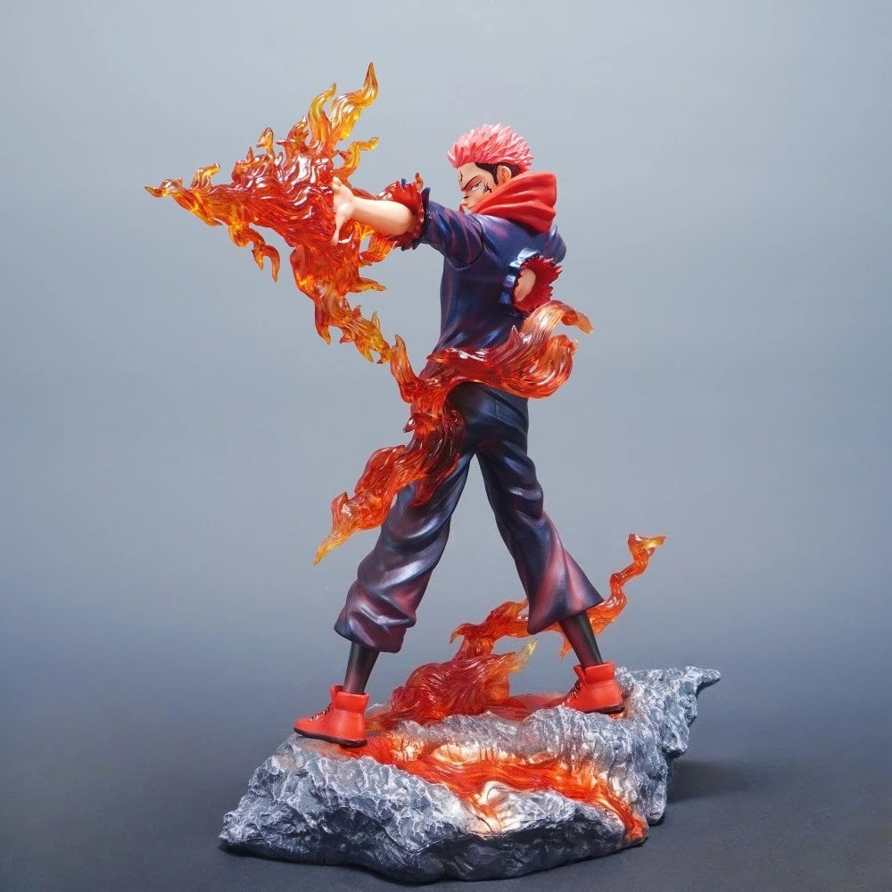Jujutsu Kaisen Sukuna "Open" Flame Arrow (Fuga) 30cm PVC Display Statue