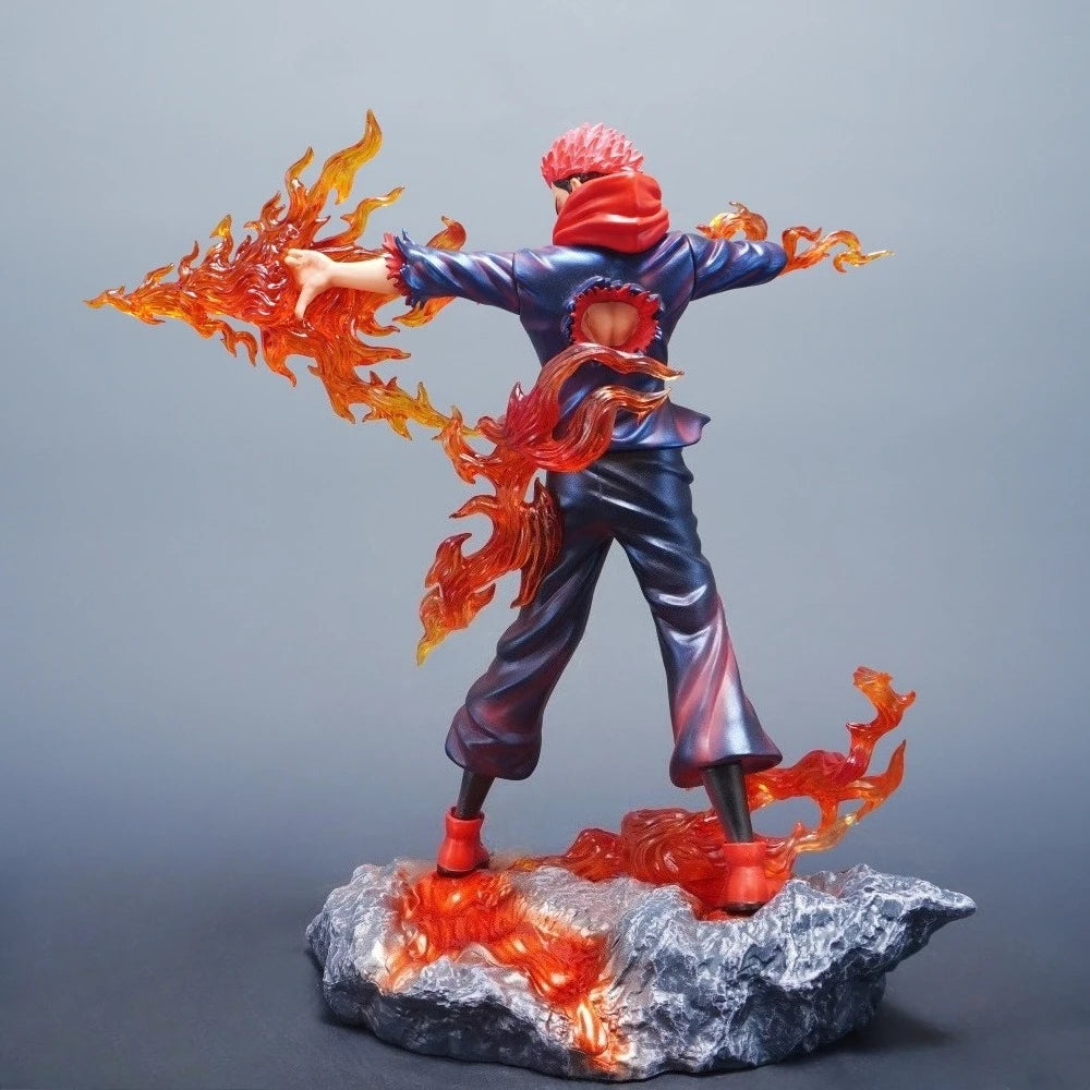 Jujutsu Kaisen Sukuna "Open" Flame Arrow (Fuga) 30cm PVC Display Statue