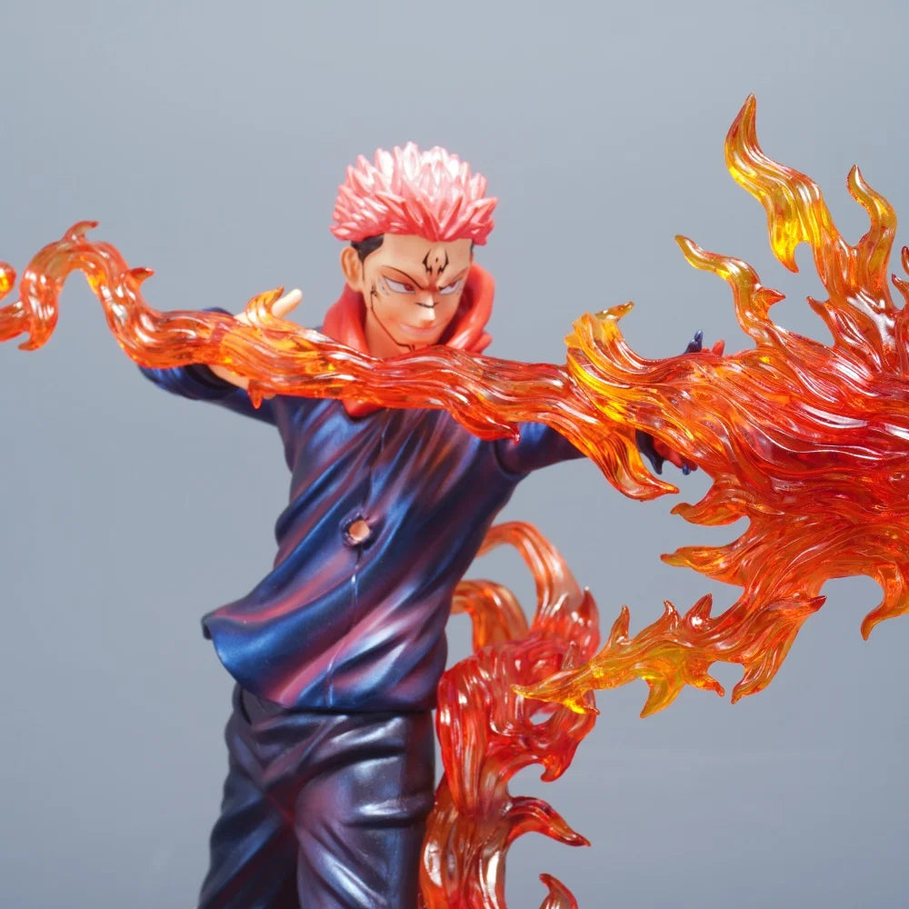 Jujutsu Kaisen Sukuna "Open" Flame Arrow (Fuga) 30cm PVC Display Statue