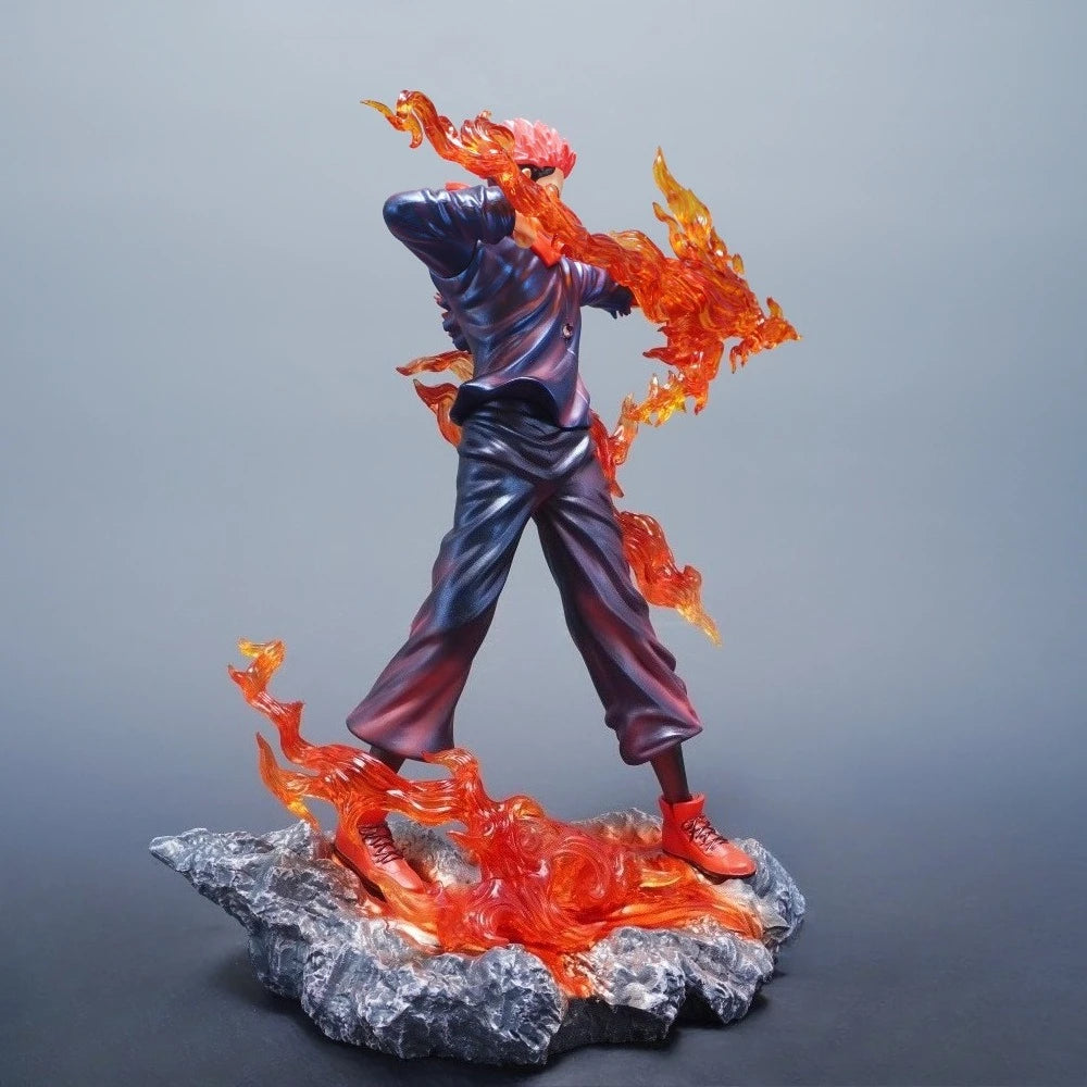 Jujutsu Kaisen Sukuna "Open" Flame Arrow (Fuga) 30cm PVC Display Statue