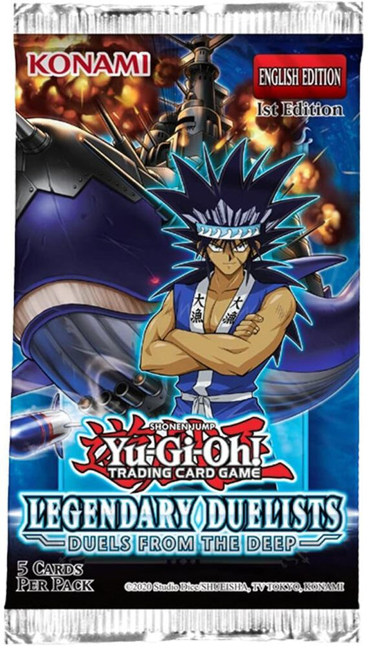 Legendary Duelists: Duels From the Deep Booster Pack [1st Edition] Sealed Booster Pack