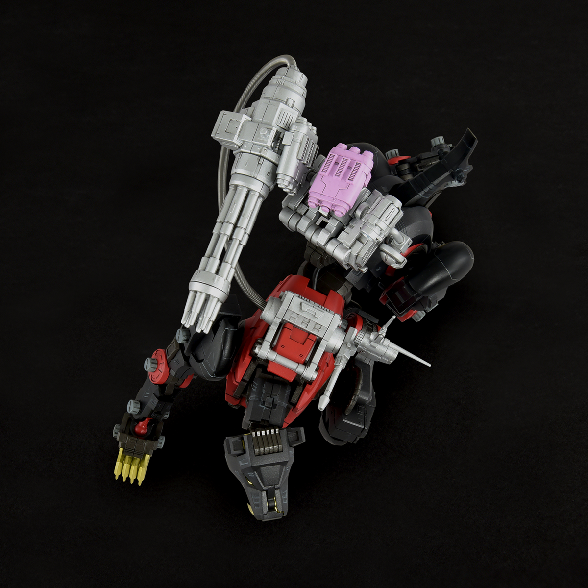 Zoids Realize Model RMZ-006 Saber Tiger Schwarz Special 1/100 Scale Model Kit (Reissue)