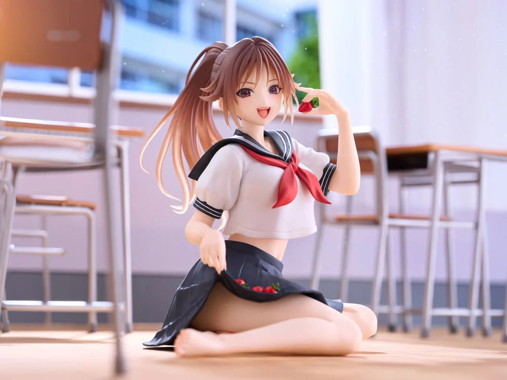 Strawberry 100% Desktop Cute Satsuki Kitaoji (School Uniform Ver.) Figure Taito