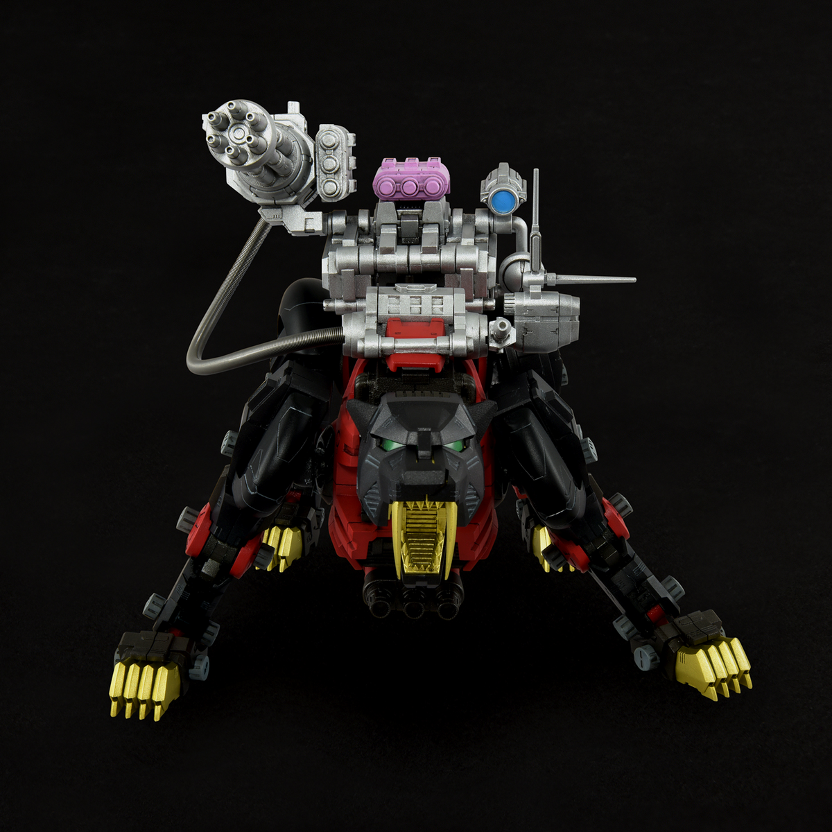Zoids Realize Model RMZ-006 Saber Tiger Schwarz Special 1/100 Scale Model Kit (Reissue)