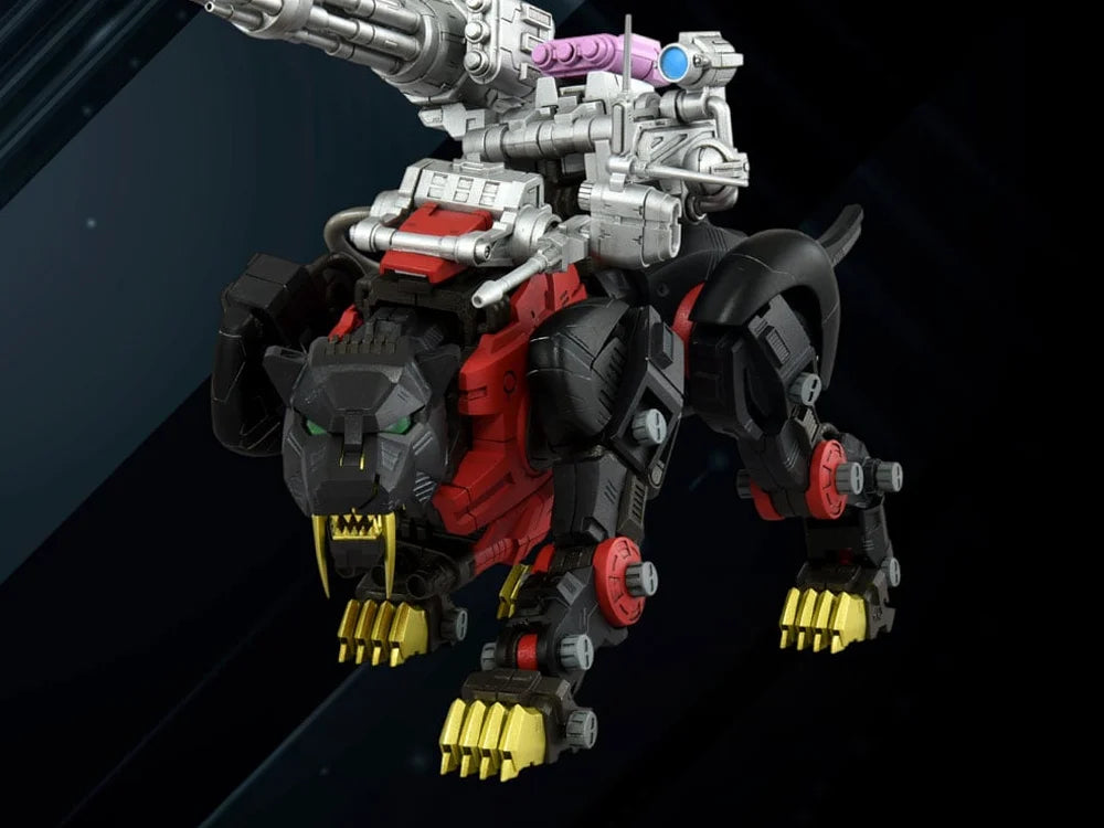 Zoids Realize Model RMZ-006 Saber Tiger Schwarz Special 1/100 Scale Model Kit (Reissue)