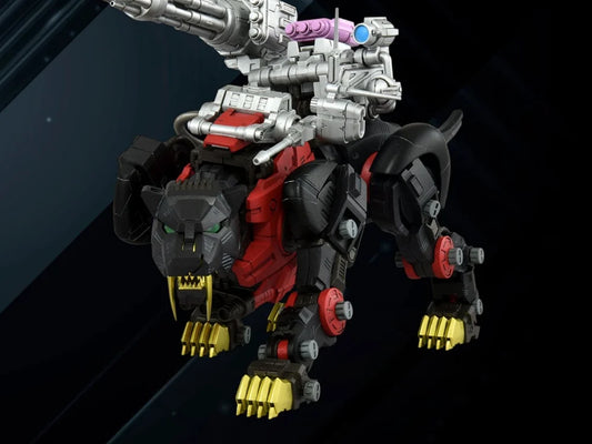 Zoids Realize Model RMZ-006 Saber Tiger Schwarz Special 1/100 Scale Model Kit (Reissue)