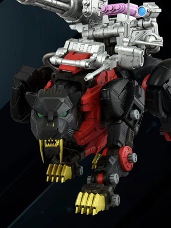 Zoids Realize Model RMZ-006 Saber Tiger Schwarz Special 1/100 Scale Model Kit (Reissue)