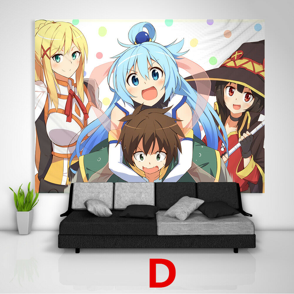 KonoSuba Anime Backdrop Tapestry