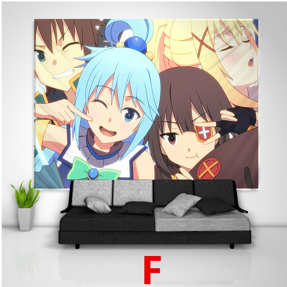 KonoSuba Anime Backdrop Tapestry