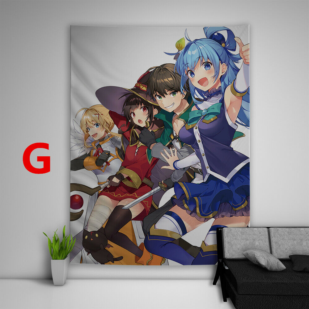 KonoSuba Anime Backdrop Tapestry