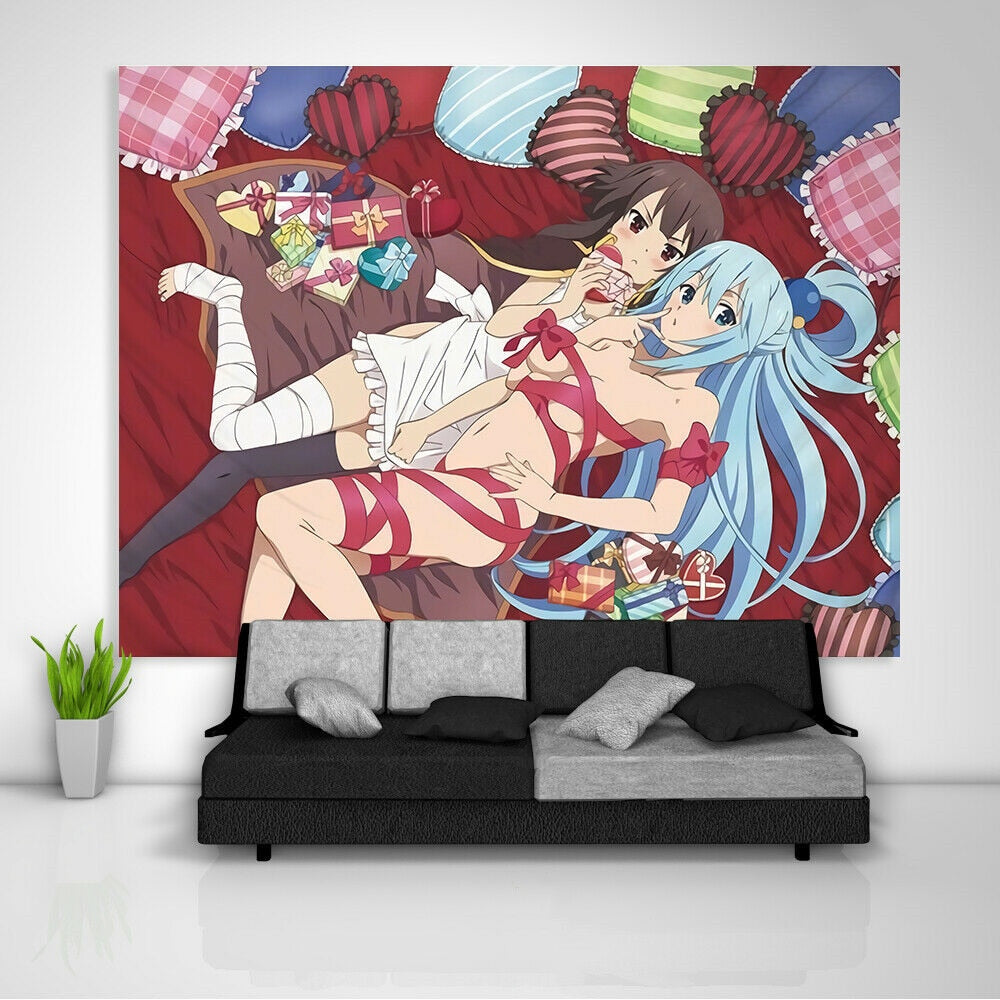 KonoSuba Anime Backdrop Tapestry