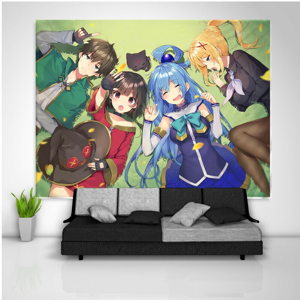 KonoSuba Anime Backdrop Tapestry