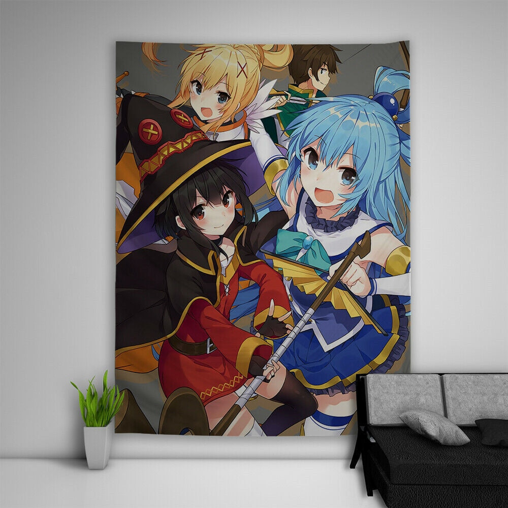 KonoSuba Anime Backdrop Tapestry