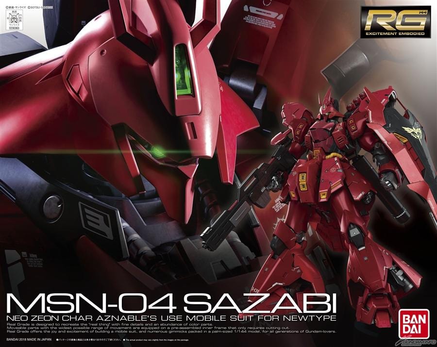 1/144 RG SAZABI - Yang Novelties Ja