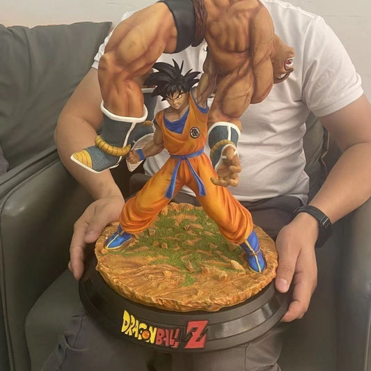 Tsume Art Dragon Ball Z DBZ Figures Son Goku VS Nappa GK Anime Statue
