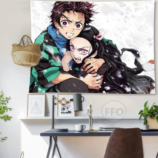 Demon Slayer Anime Tapestry Backdrops