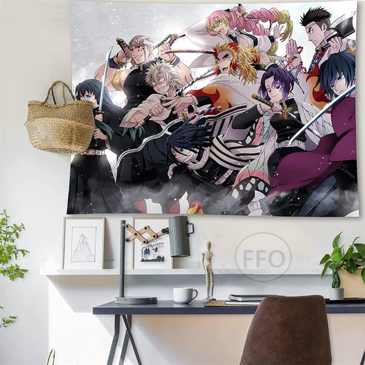 Demon Slayer Anime Tapestry Backdrops