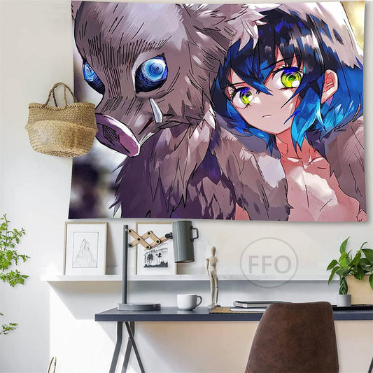 Demon Slayer Anime Tapestry Backdrops