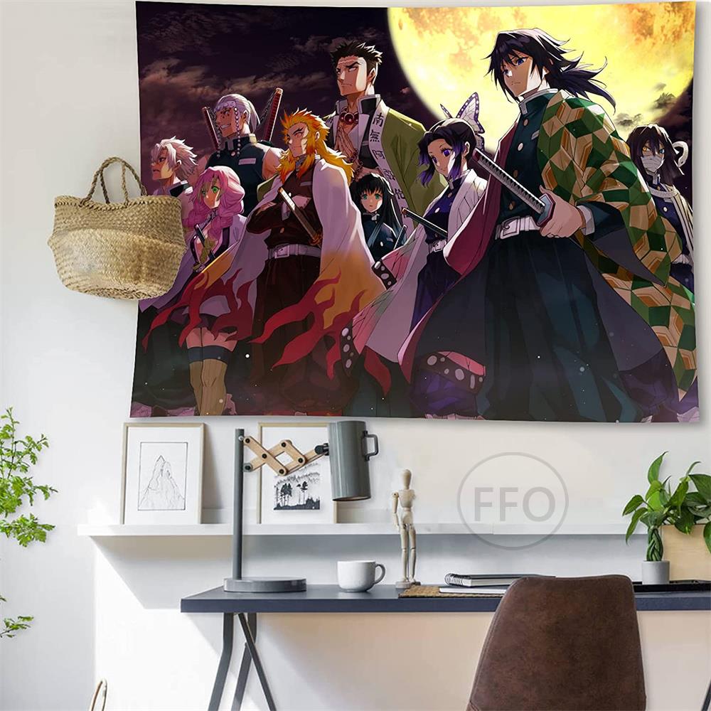 Demon Slayer Anime Tapestry Backdrops