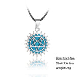Anime Symbol Pendants with Rope Necklace - Yang Novelties Ja