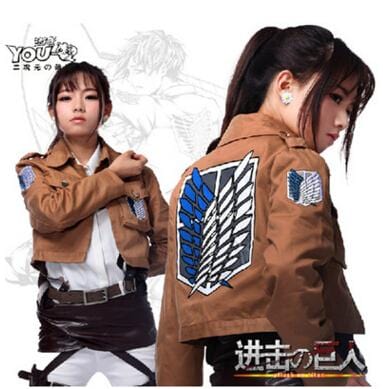 Attack on Titan Shingeki no Kyojin  Survey Corps Jacket - Yang Novelties Ja
