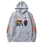 Hunter X Hunter Killua Leorio Kurapika Gon Hisoka and Neferpitou Long Sleeve Hoodie Harajuku Unisex Tops