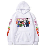 Hunter X Hunter Killua Leorio Kurapika Gon Hisoka and Neferpitou Long Sleeve Hoodie Harajuku Unisex Tops