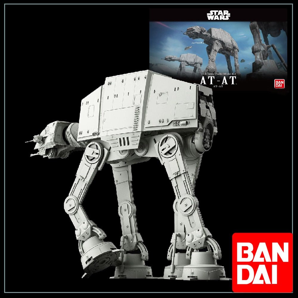 Bandai Star Wars 1/144 AT-AT All Terrain Armored Transport Anime Assembly Model Collectable Toys Birthday Present