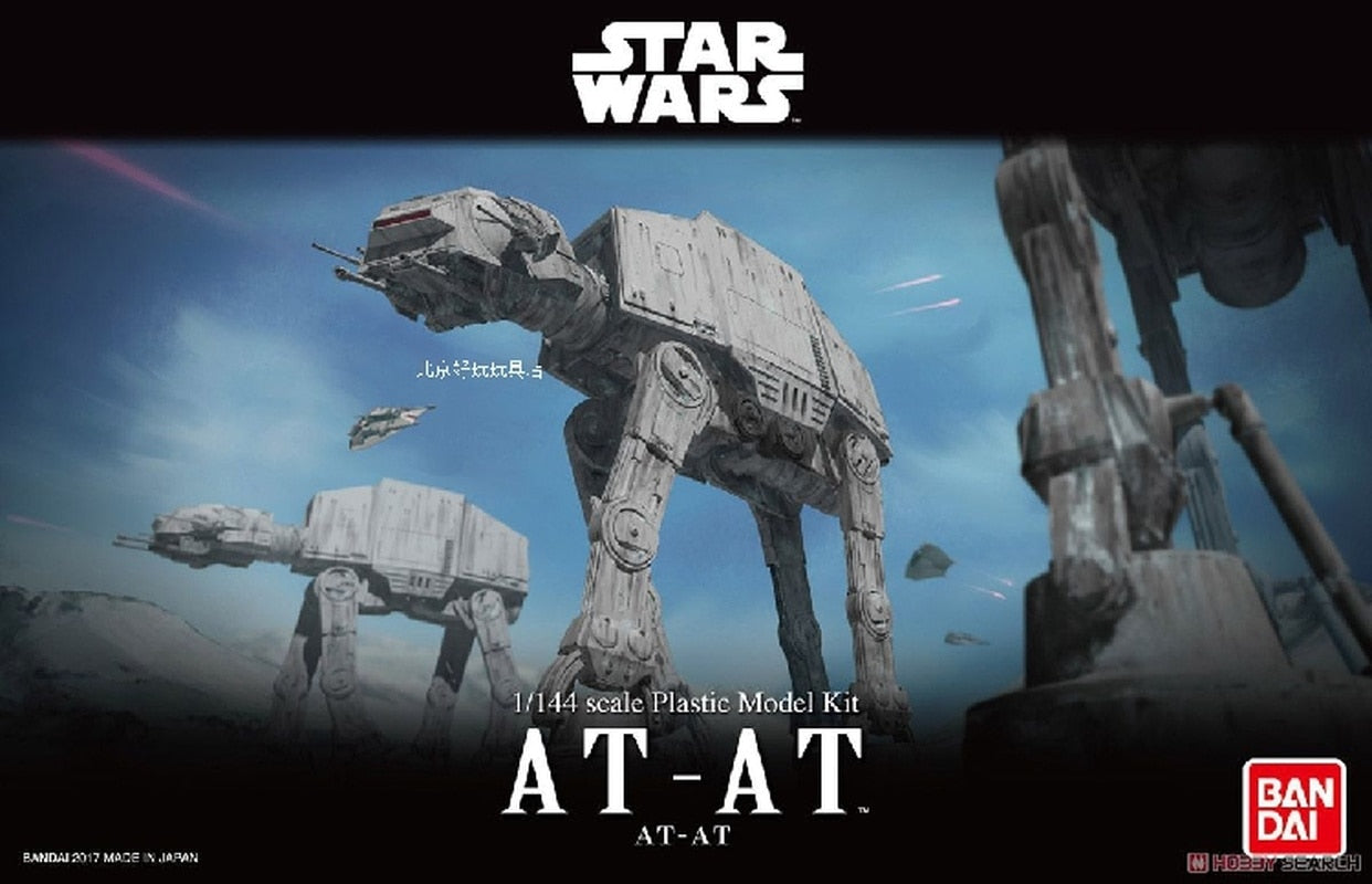 Bandai Star Wars 1/144 AT-AT All Terrain Armored Transport Anime Assembly Model Collectable Toys Birthday Present