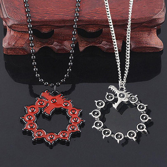 The Seven Deadly Sins Meliodas's Dragon Sin Necklace