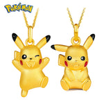 Pokemon  Gold Pikachu Necklace