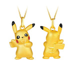 Pokemon  Gold Pikachu Necklace