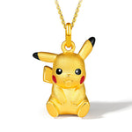 Pokemon  Gold Pikachu Necklace