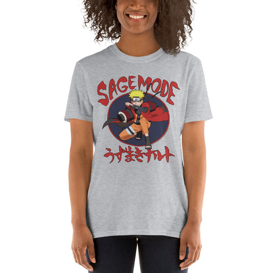 Naruto Sage Mode Anime Short-Sleeve Unisex T-Shirt